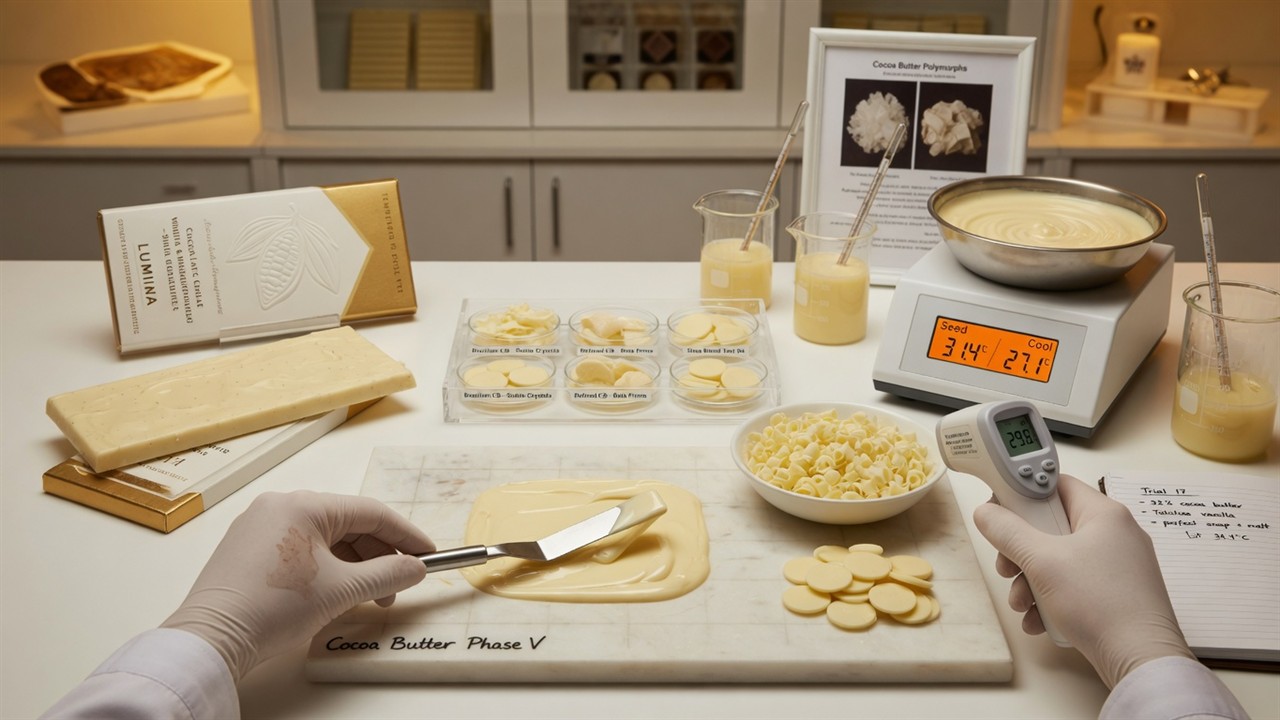 White chocolate research at Balaton Labs